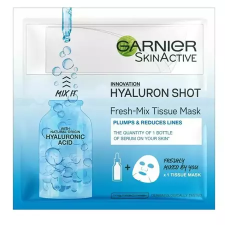 Garnier Skin Naturals Hyaluron Shot Maska na tkaninie 33 g