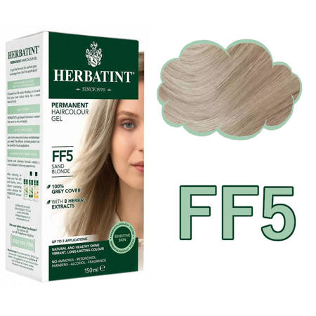 Herbatint Farba FF5 Piaskowy Blond 150 ml