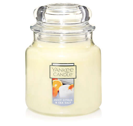 Yankee Candle Small Jar Juicy Citrus&Sea Salt 104g